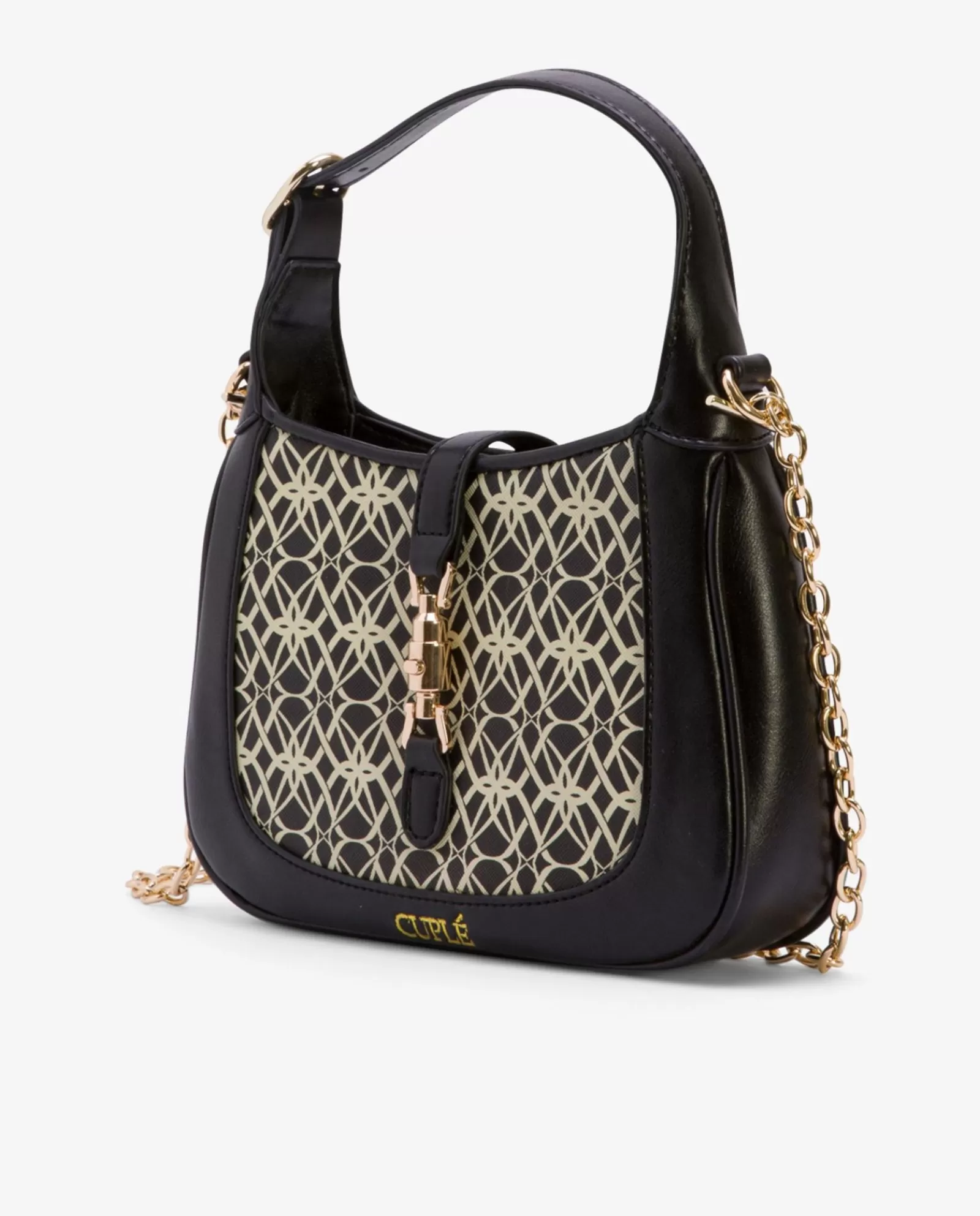 Bolso Hombro Tecnopiel Monogram^Cuplé Shop