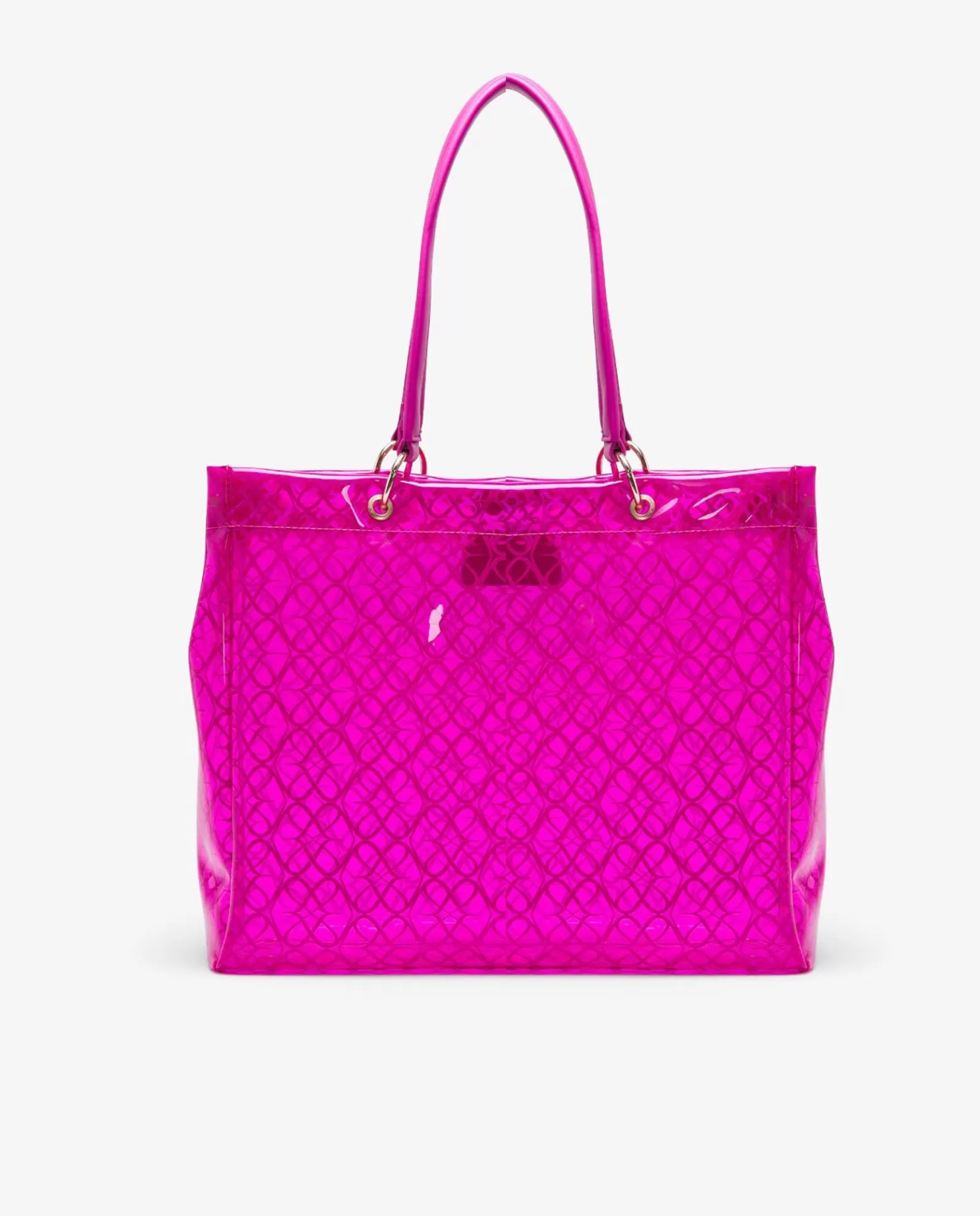 Bolso Tote Vinilo Fucsia^Cuplé Cheap