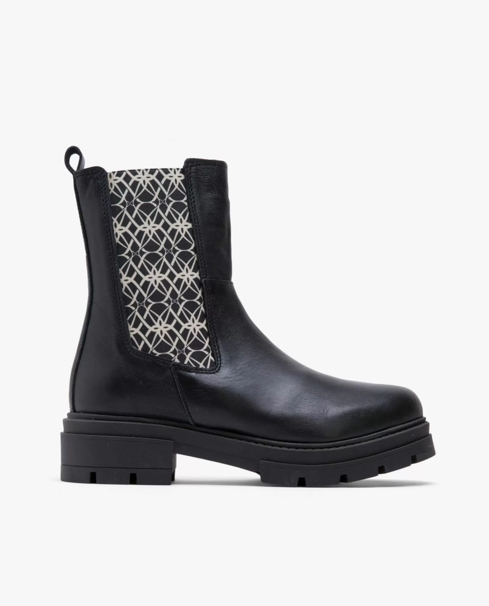 Botin Elastico Napa Negro^Cuplé New