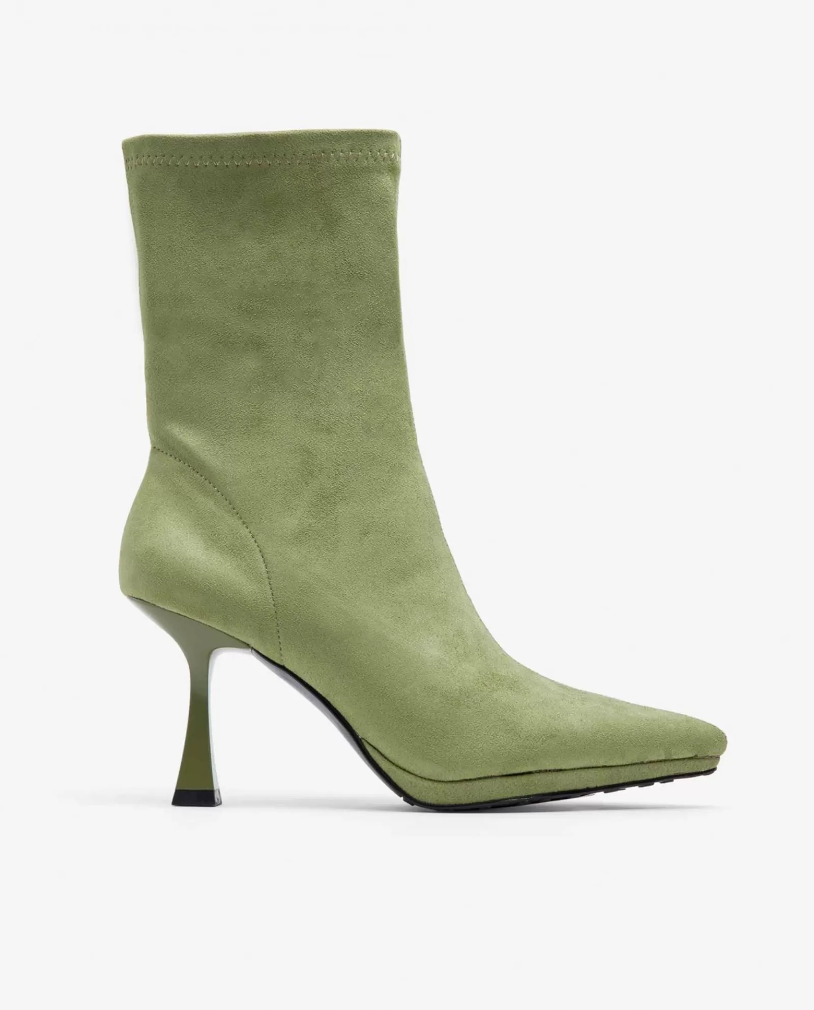 Botin T/A Ultrasuede Strech Verde^Cuplé New