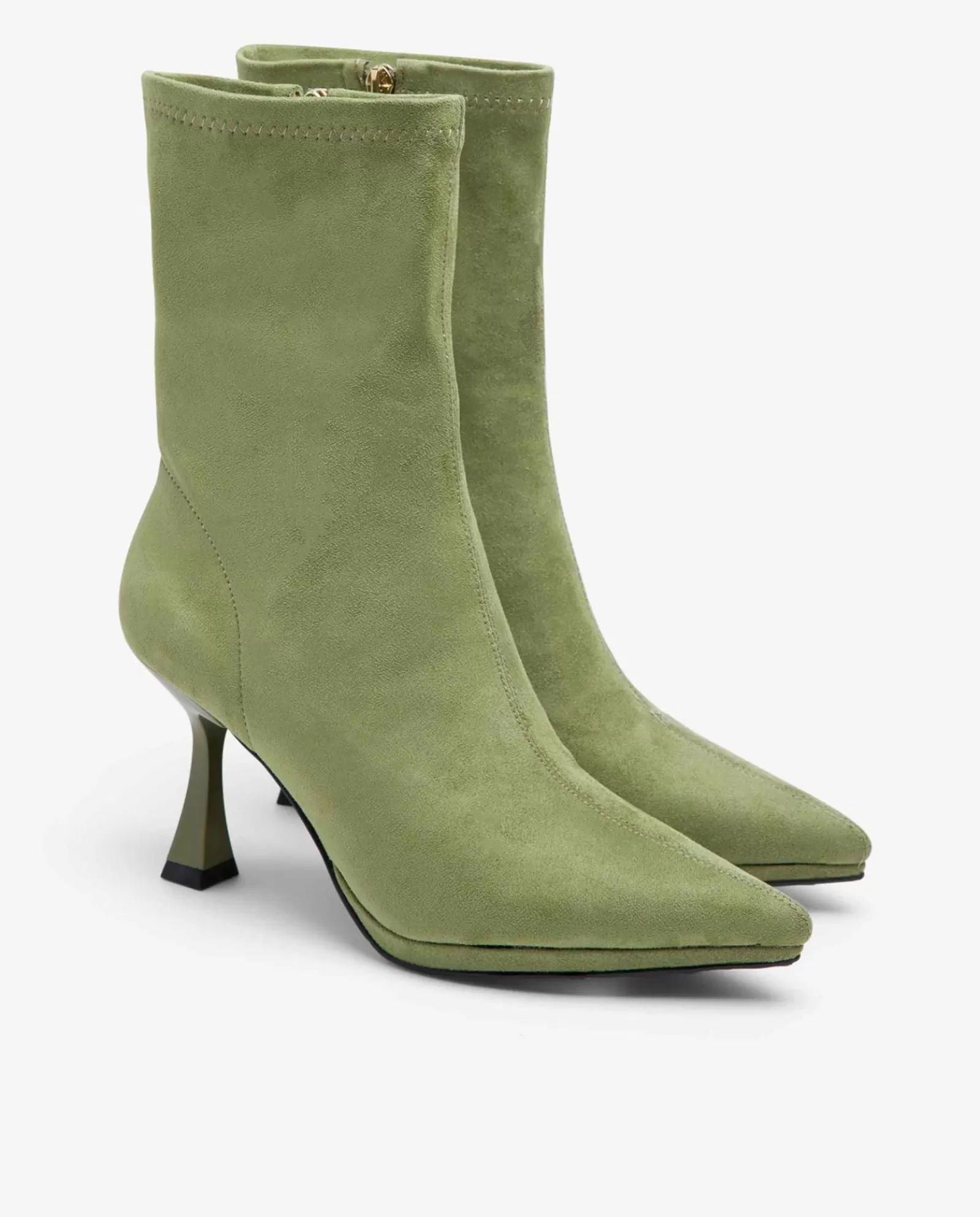 Botin T/A Ultrasuede Strech Verde^Cuplé New