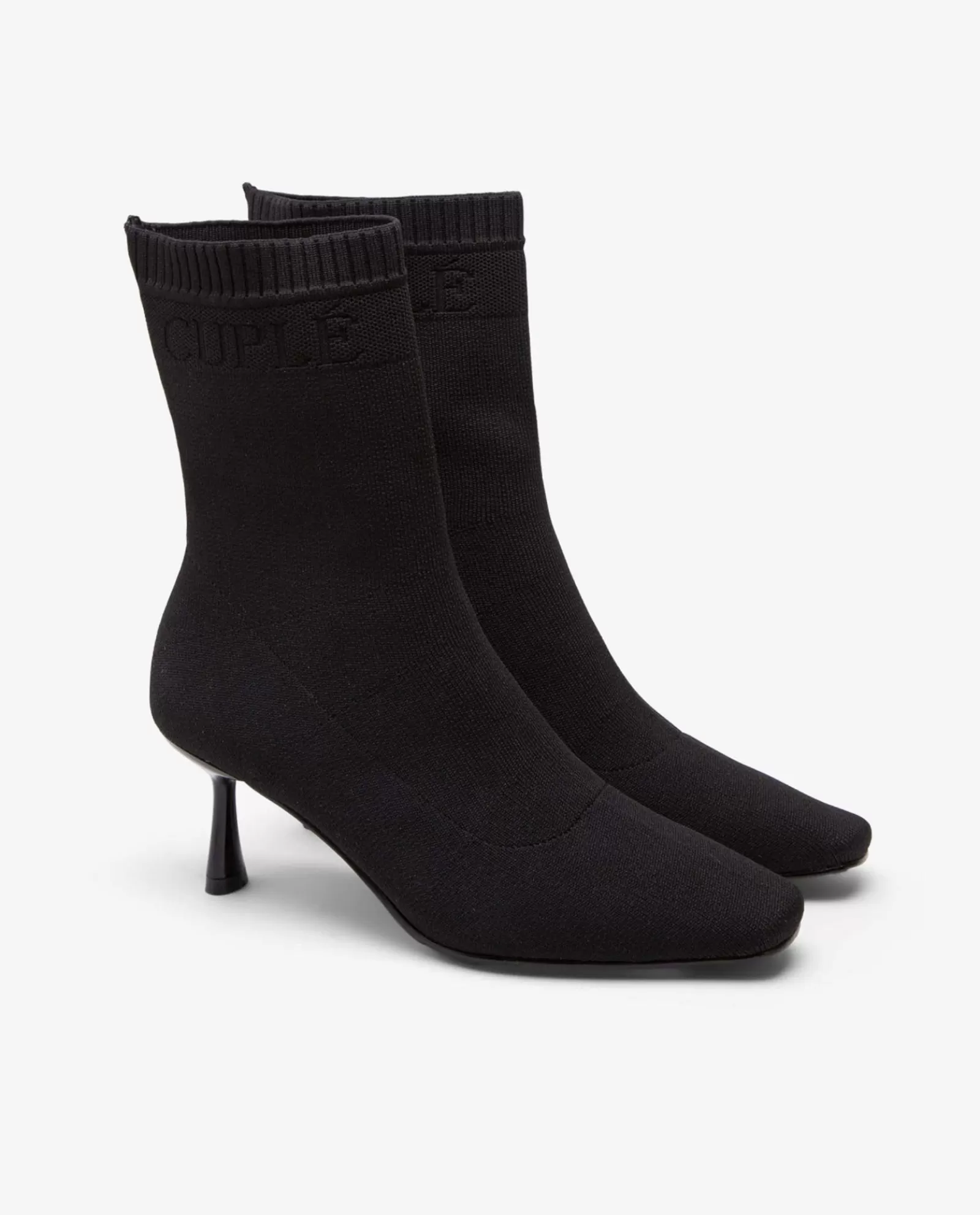 Botin T/F Textil Negro^Cuplé Flash Sale