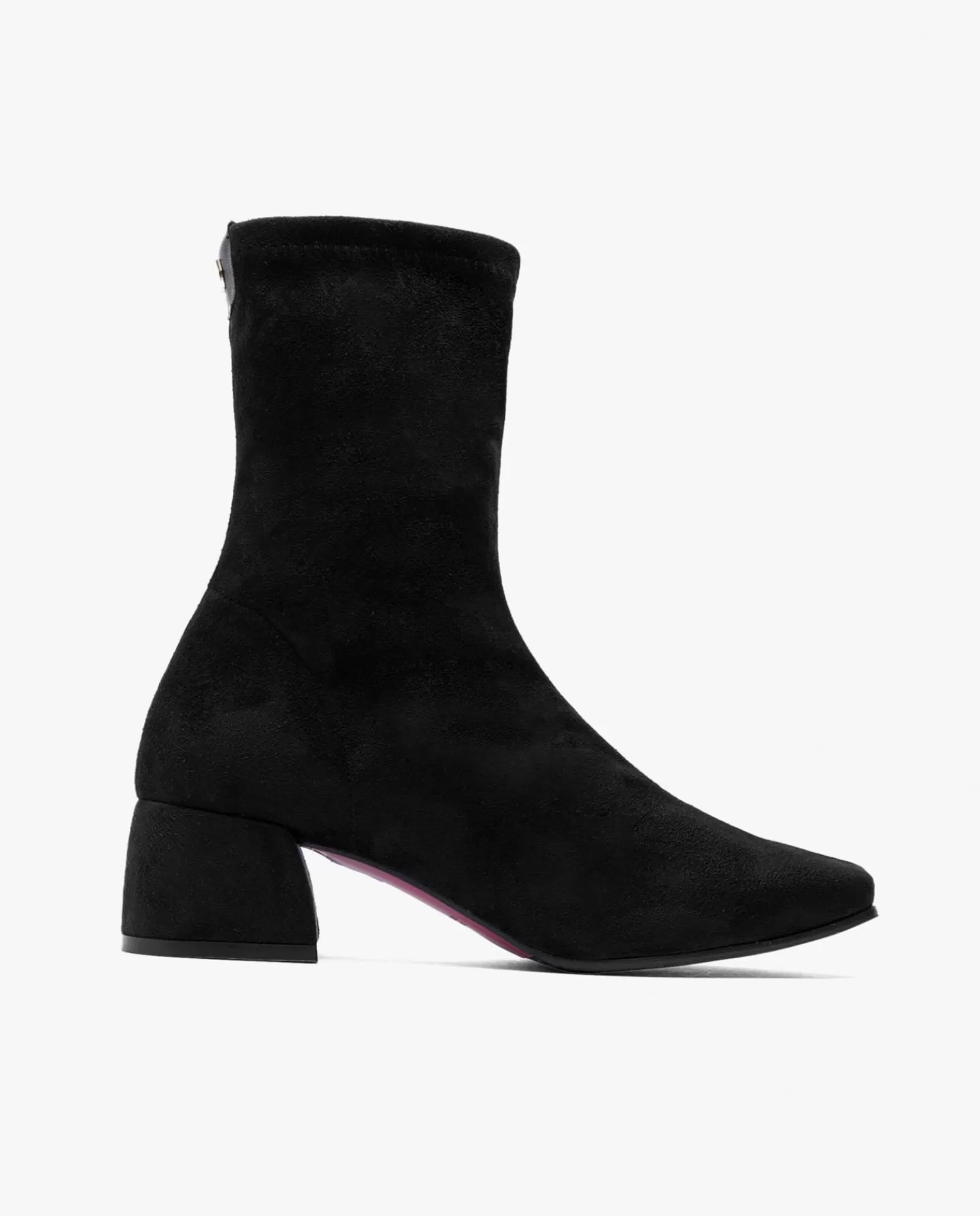 Botin Ultrasuede Strech Negro^Cuplé New