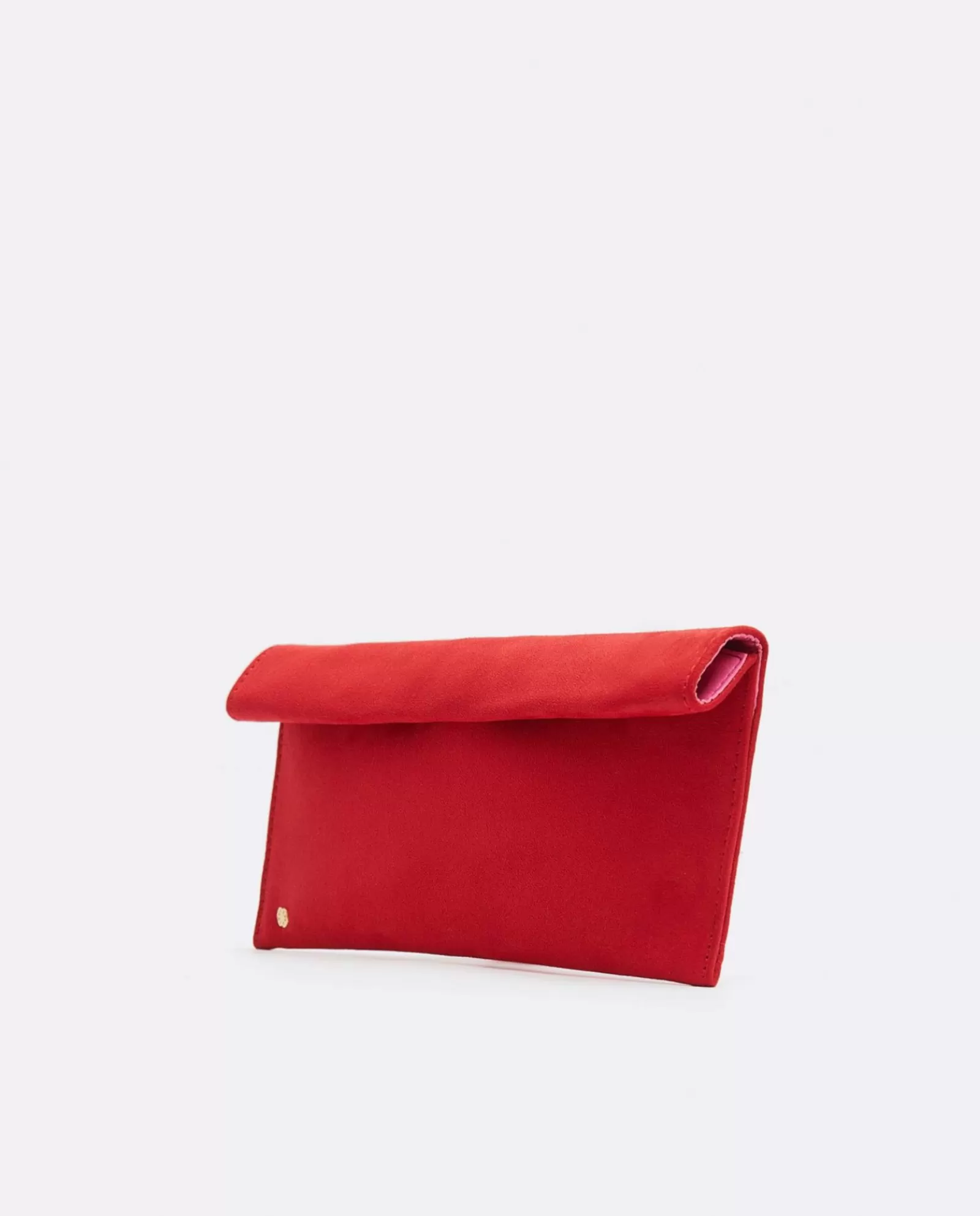 Cartera Iman Ultrasuede Rojo^Cuplé Fashion