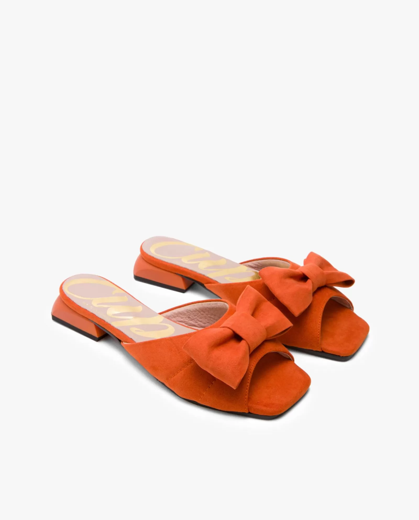 Pala Acolchada Ultrasuede Naranja^Cuplé Hot