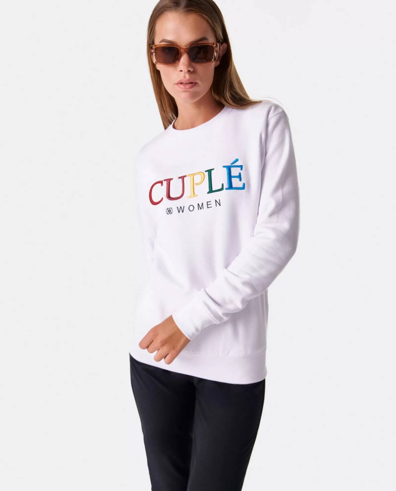 Sudadera Punto Sudadera Blanco^Cuplé Flash Sale