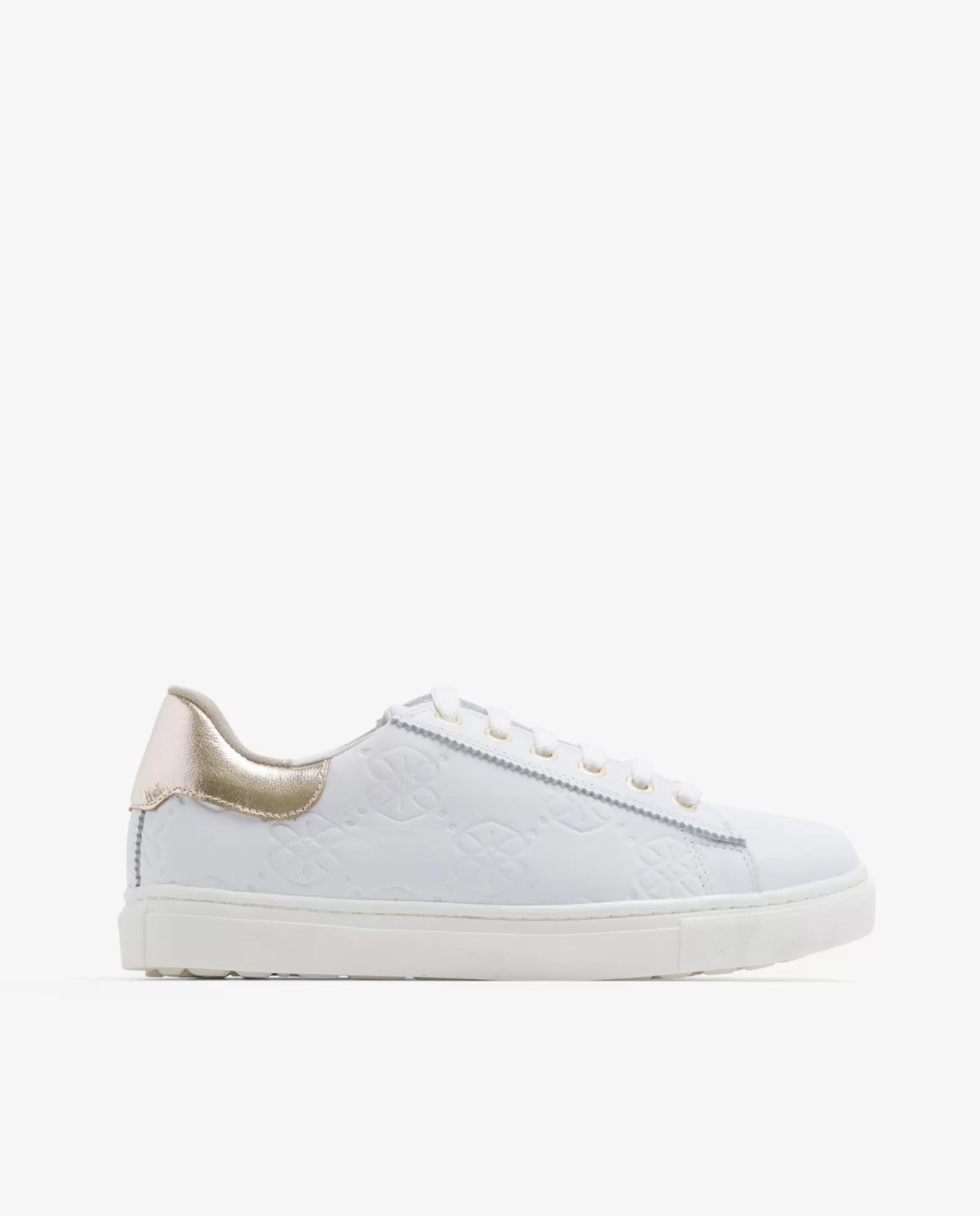 Zapatillas Piel Logos Blanco^Cuplé Store