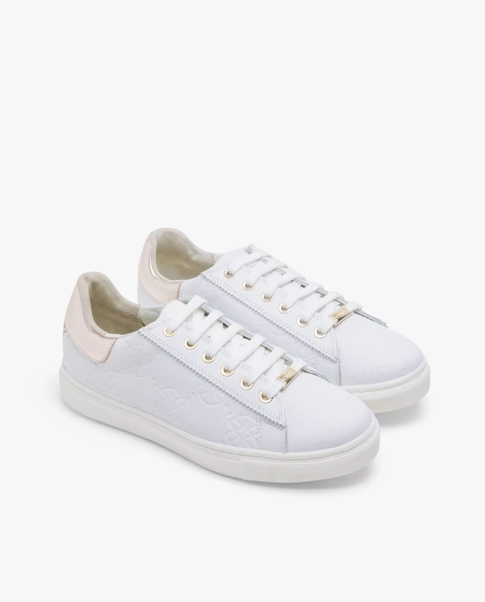 Zapatillas Piel Logos Blanco^Cuplé Store